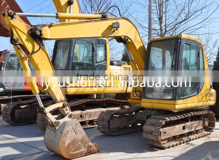 Hydraulic 0.7cmb Bucket/Round Wood Grapple/Breaking Hammer For PC200-5 Excavator