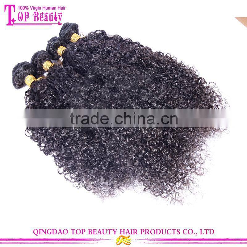 Supper quality curly remy hair extension no acid no chemical mongolian 100 human hair