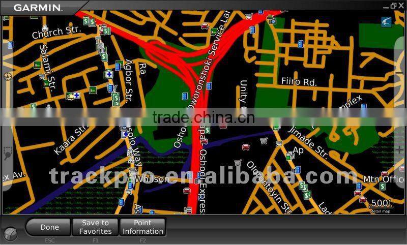 Digital Mapinfo Maps for all countries GPS software tracking system