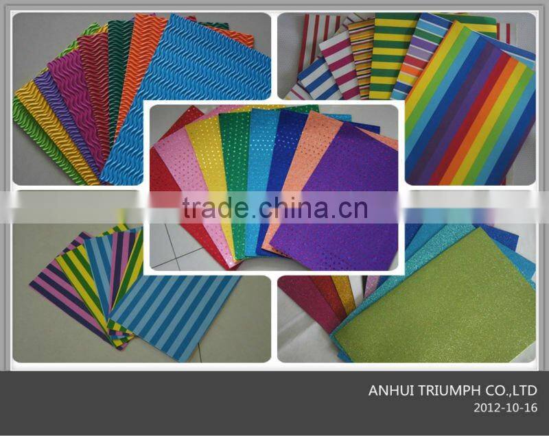 eva with printing eva sheet foamy DIY crafts