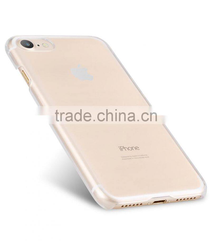 2016 Popular Transparent mobile phone cover PC Case for Apple iPhone 7 (4.7")