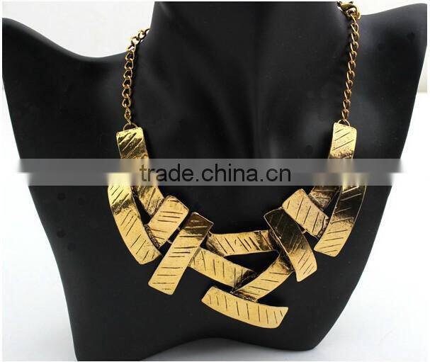 Antique Copper Silver Plated Vintage Choker Statement Necklace Women Necklaces & Pendants Fashion Necklaces for Women 2014