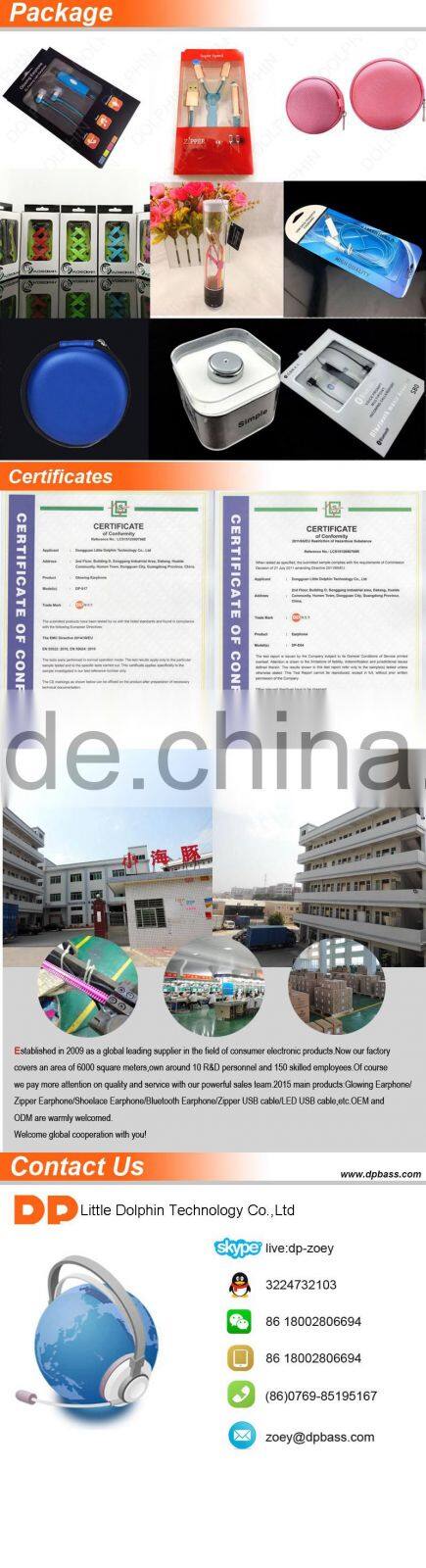 china supplier shoelace design LED usb cable 5 pin Micro usb cable for mobile phone