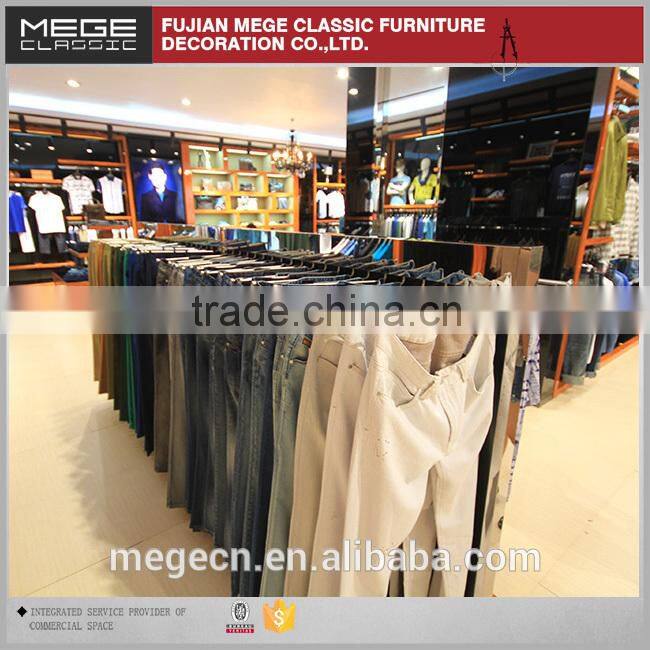 Metal Hanging Garment Store Display Stands