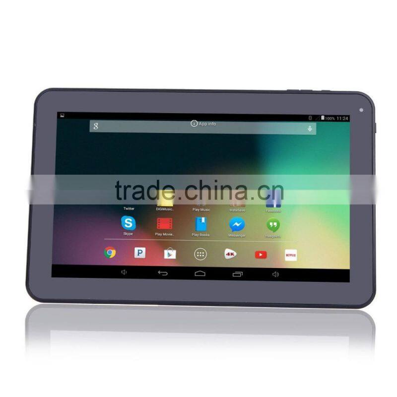 10.1 Inch Android 4.4 Allwinner A33 Quad-Core 1024*600 Screen Tablet PC wifi android Tablet PC