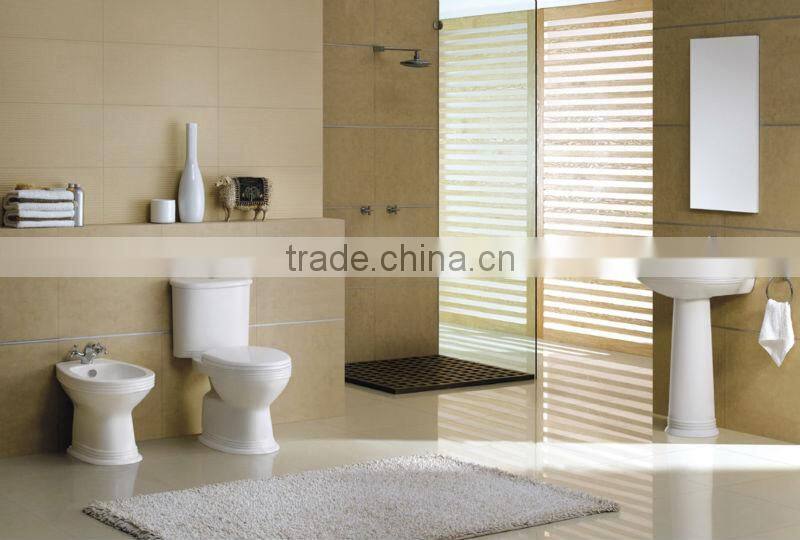 Popular bathroom ceramics washdown two piece toilet DT2022