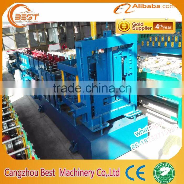C shape steel making machine with control system