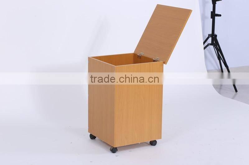 High Quality PB/MDF Computer Table With Bookcase And Drawers Cabinet