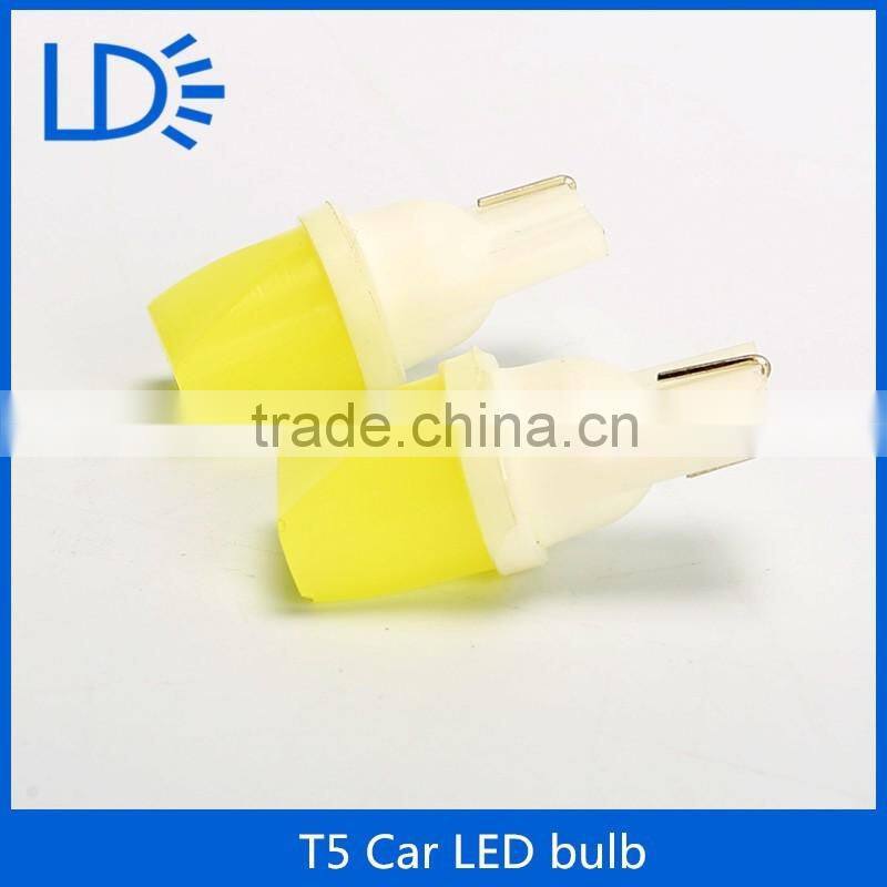 High quality car led bulb Ceramic shell T5 Led Car Light
