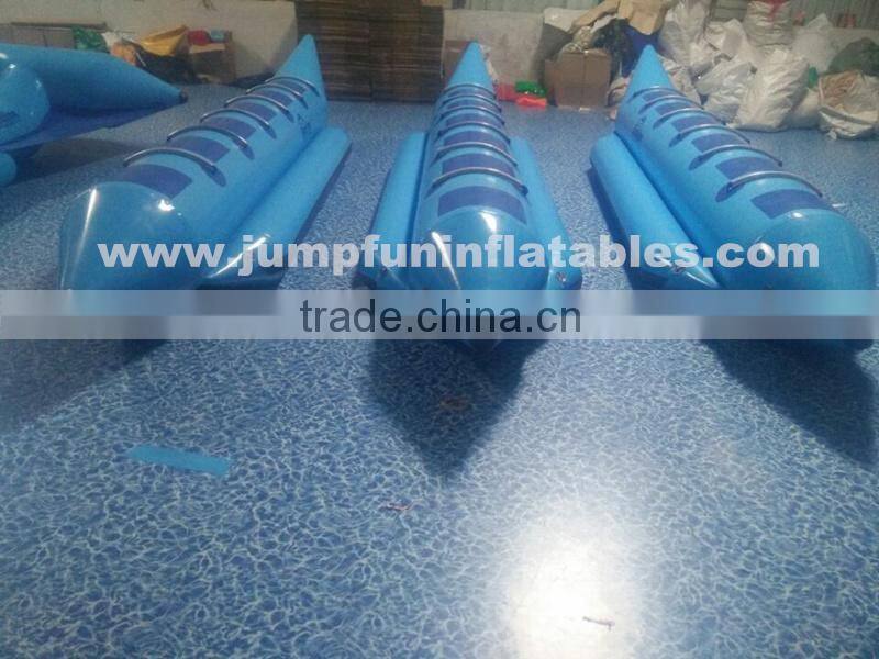 10 Persons Ocean Inflatable Float Water Banana Boat With 2 Tubes For Sale