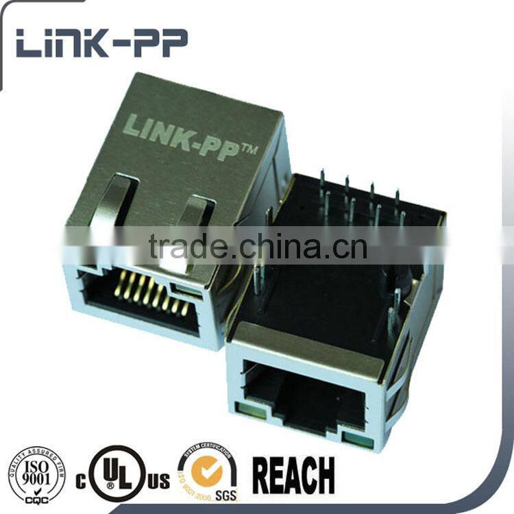 66011-001LF Modular Jack Connector With Magnetic