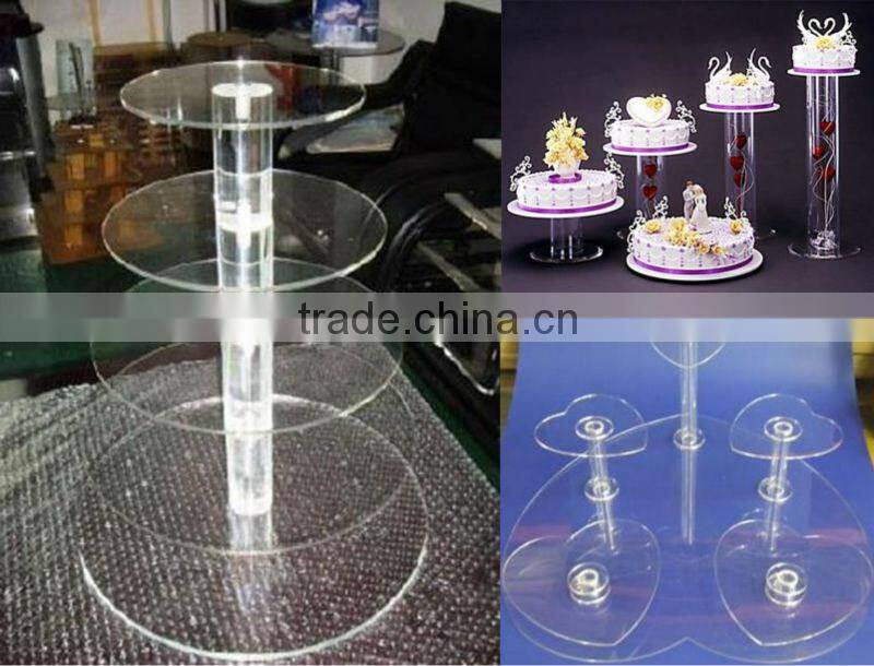 acrylic cake risers