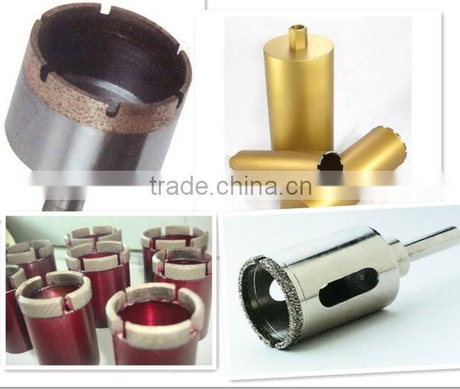 Diamond Crown Segment Core Drill Bit for Wet Coring Stone