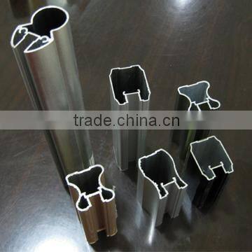 Anodized sliver wardrobe closet door aluminium extrusion profile to Russia