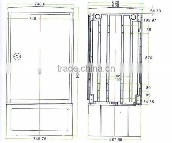 The 576 Core Double Sided(1450x750x620) SMC Cable Transfer Box