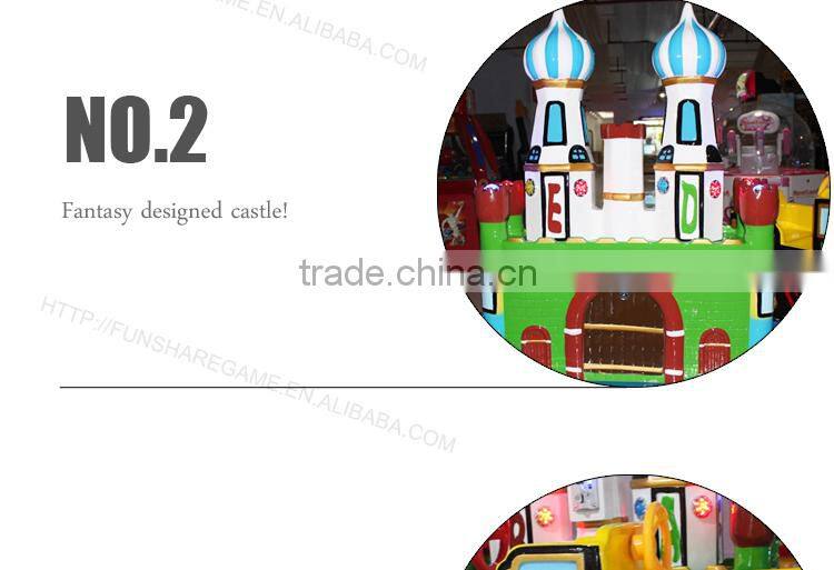 Castle Train Fabulous Kids Electric Carousel / Kids Game / Amusement Park Game