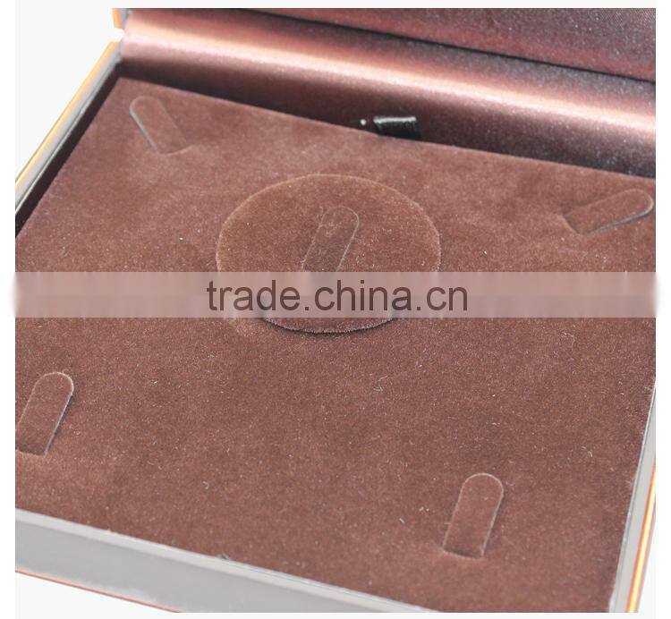 Superior customize texture paper PU jewelry cases ornaments box Earrings boxes