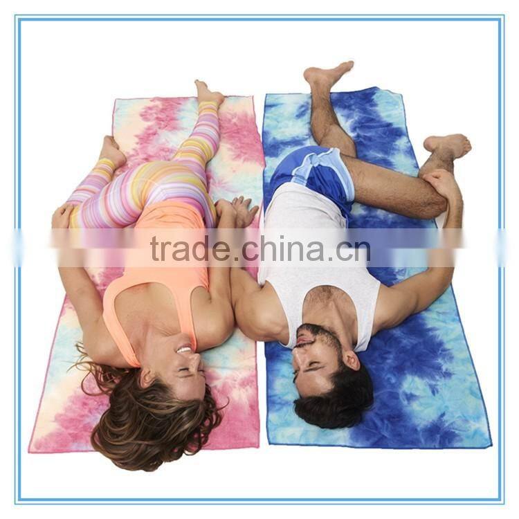 Strong Absorption Microfiber Yoga Towel,Hot Yoga Towel Non-slip