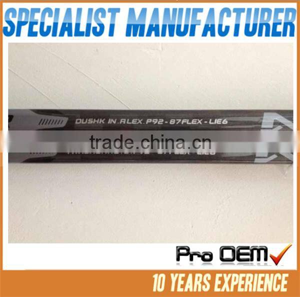 High quality Popular P92/P88 Blade patterns hockey stick/Custom branding ice hockey stick