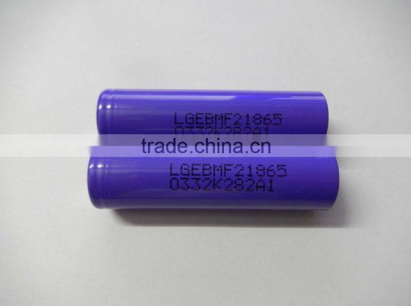 18650 LG MF2 2200mAh INR18650MF2 battery cell 3.7V 10A