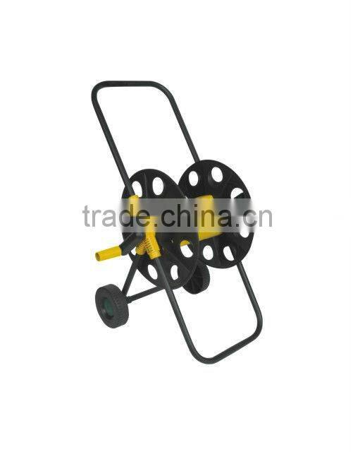 portable garden hose & metal hose reel cart for 30m