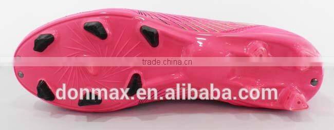 Colorful soccer cleats football boots With PU Upper/TPU Outsole