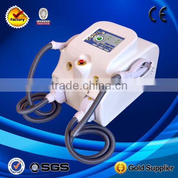 Imported lamp portable 1500w IPL SHR super hair removal epilator brown