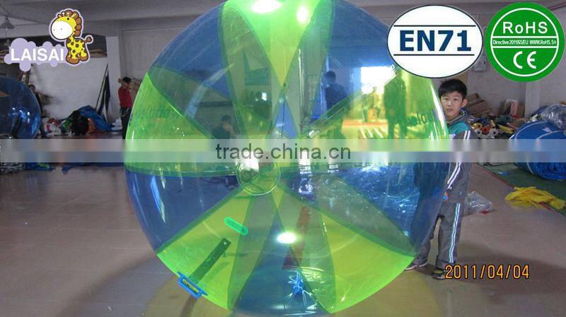 Hot sale Air inflated ground/ water zorb ball for sale, giant zorb ball for bowling