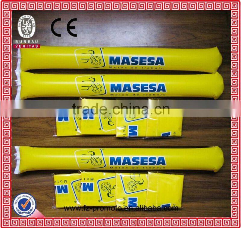 PE inflatable stick, thunder stick, inflatable cheering stick Noise Maker