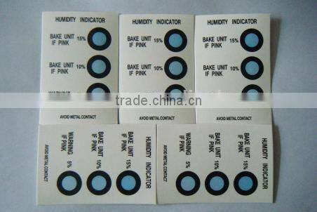 Wholesale Price 10%-40% Humidity Indicator Card with 4 Dots