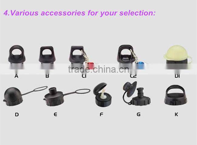 Colorful popular sports bottle 500ml