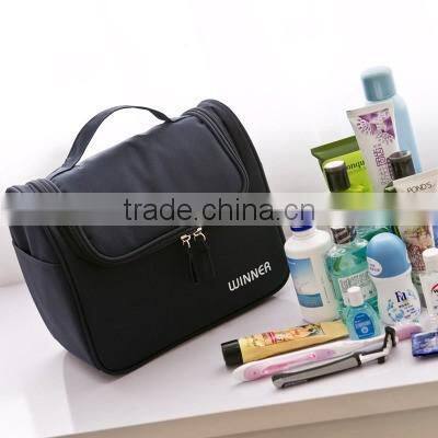 2016 barrel shaped travel cosmetic bag capacity drawstring elegant drum wash bag makeup organizer storaget bag