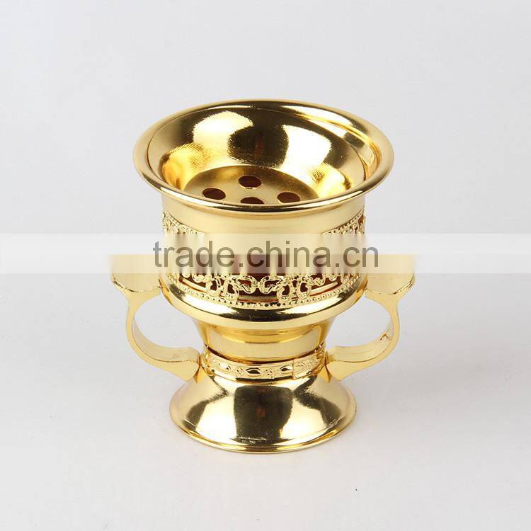 2016 Hot Sell Mini Throphy Shape Metal Incense Burner
