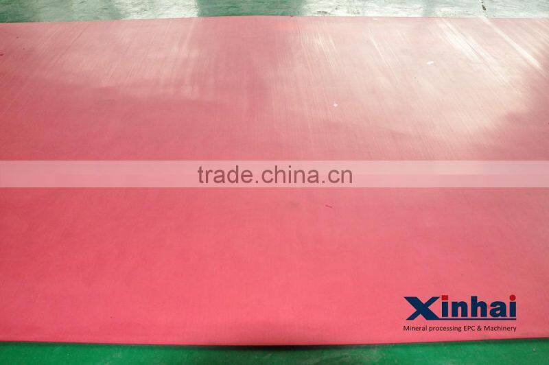 China Red Natural Latex Sheet and Rubber Lining For Mining Machine