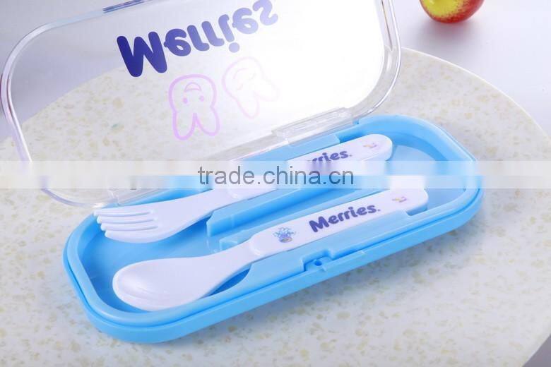 Unbreakable stainless steel kitchen utensils child's spoon