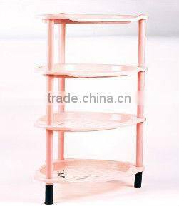 Four Layer Plastic Rack