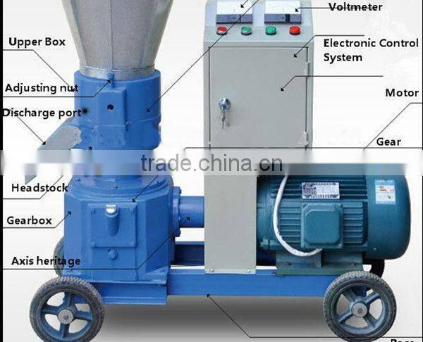 Small Chicken Fish Animal Feed Pellet Making Machine