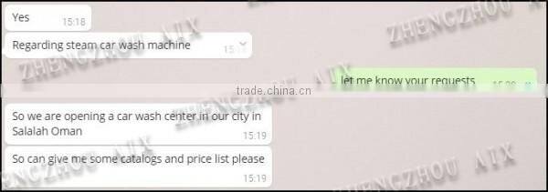 100% new condition car washer/high pressure car washer 8-13bar