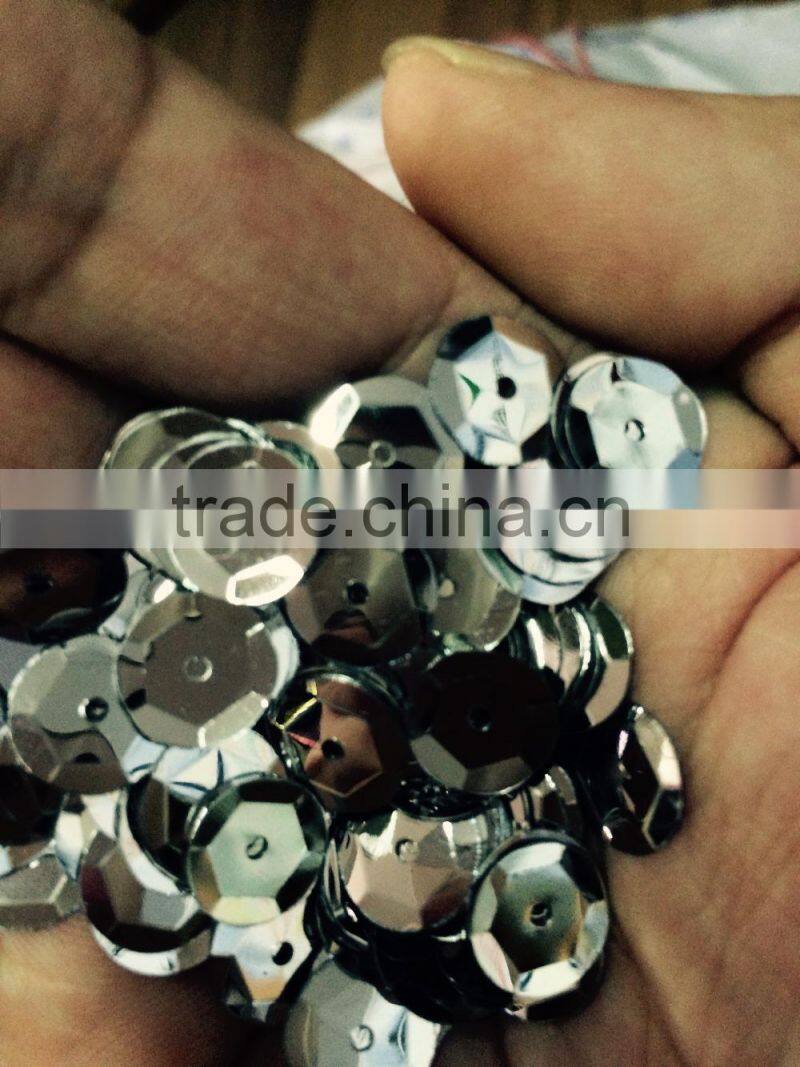 2015 New Style Colorful Laser Loose Sequins,Spangle,Spangle Sequins PVC PET sequin