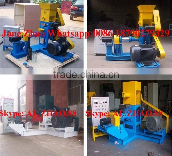 New condition Single Screw Fish Feed Extruder/Floating Fish Feed Pelletizer/Wet Type Fish Feed Extruder