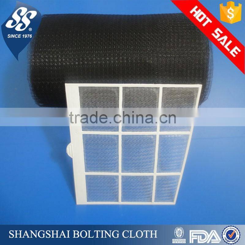 nylon polyester plastic air conditioner filter mesh , dust proof 60 micron pp air filter mesh