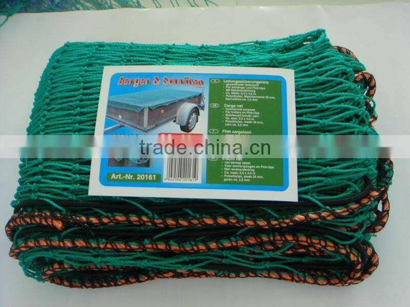 Best quality trailer cargo net/ pp net