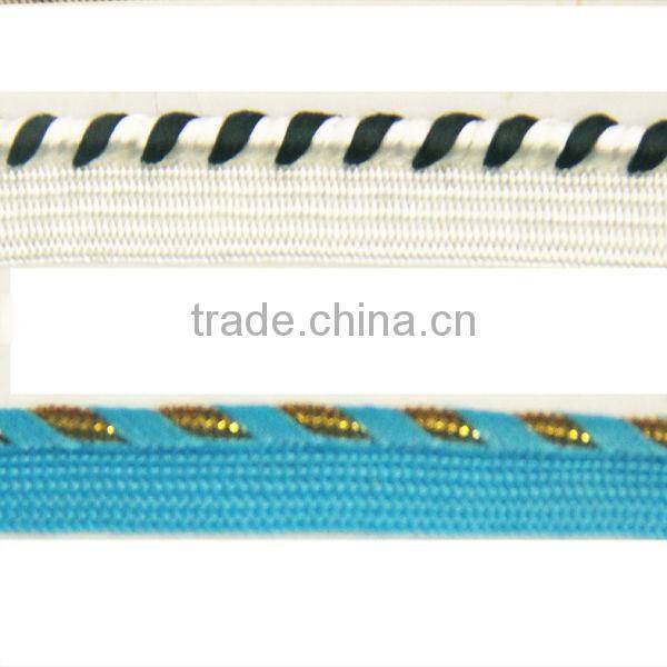 Saddle stitch grosgrain ribbon