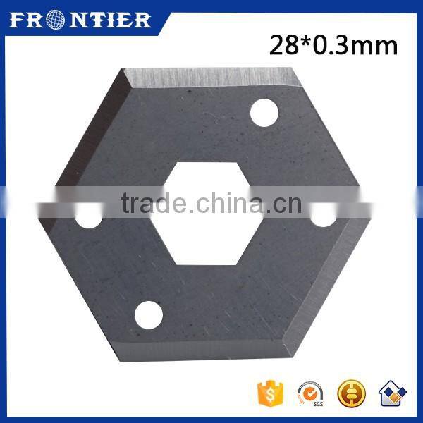 28mm round blade for textile