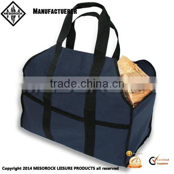 Heavy Duty Premium Wood Tote Firewood Tote Bag Log Carrier