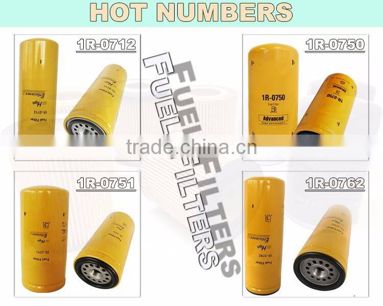 Convenient Cleaning Fuel Filter 1R-0750 For Truck