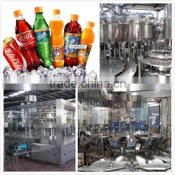 bottled carbonated drink filling plant