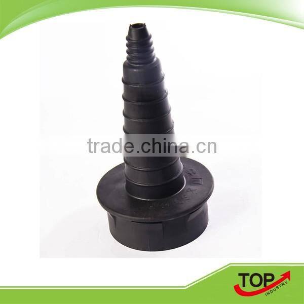 Tapered rubber handle for LED lamp/ handheld LED lamp grip/rubber grip for LED