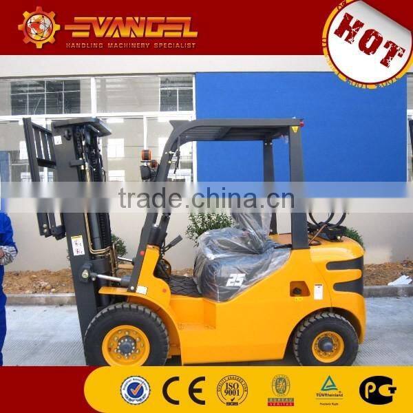 3.0 ton diesel forklift truck with duplex mast 3m