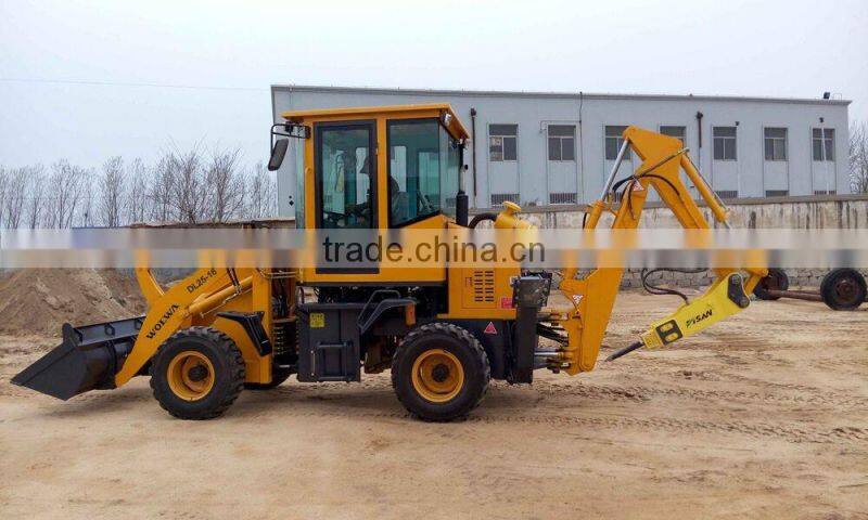 3700kg weight backhoe loader with cheap price on sale